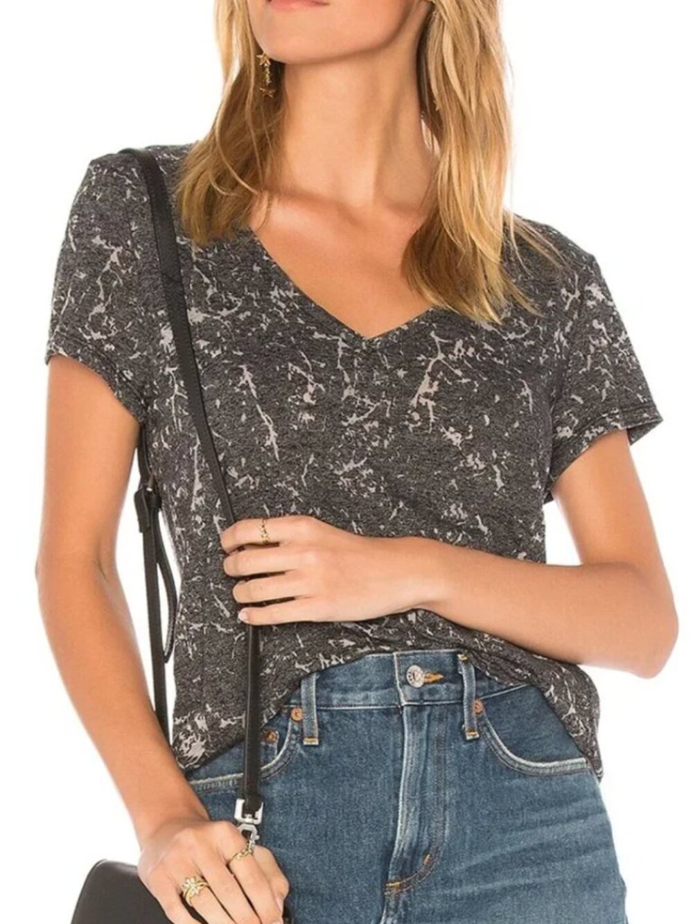 Michael Stars Marble Burnout Tee